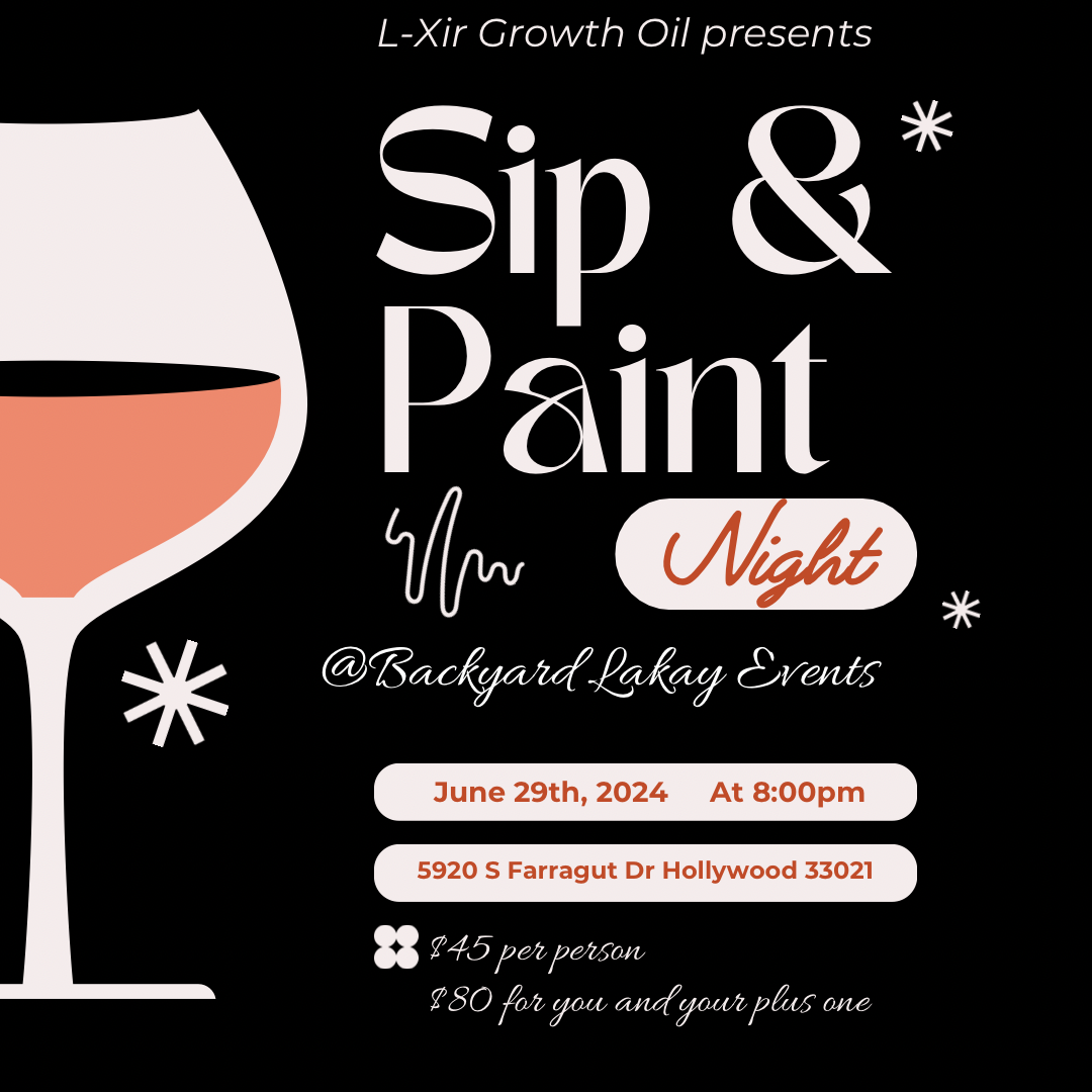 SIP AND PAINT NIGHT IN MIAMI