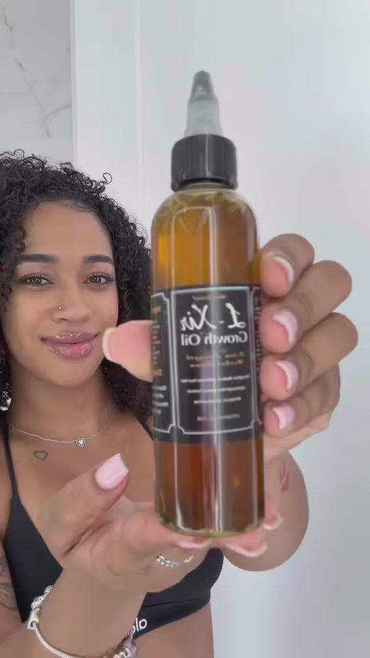 XL BOTTLE HERBAL SERUM ( Mega Growth ) – L-XIR Growth Oil