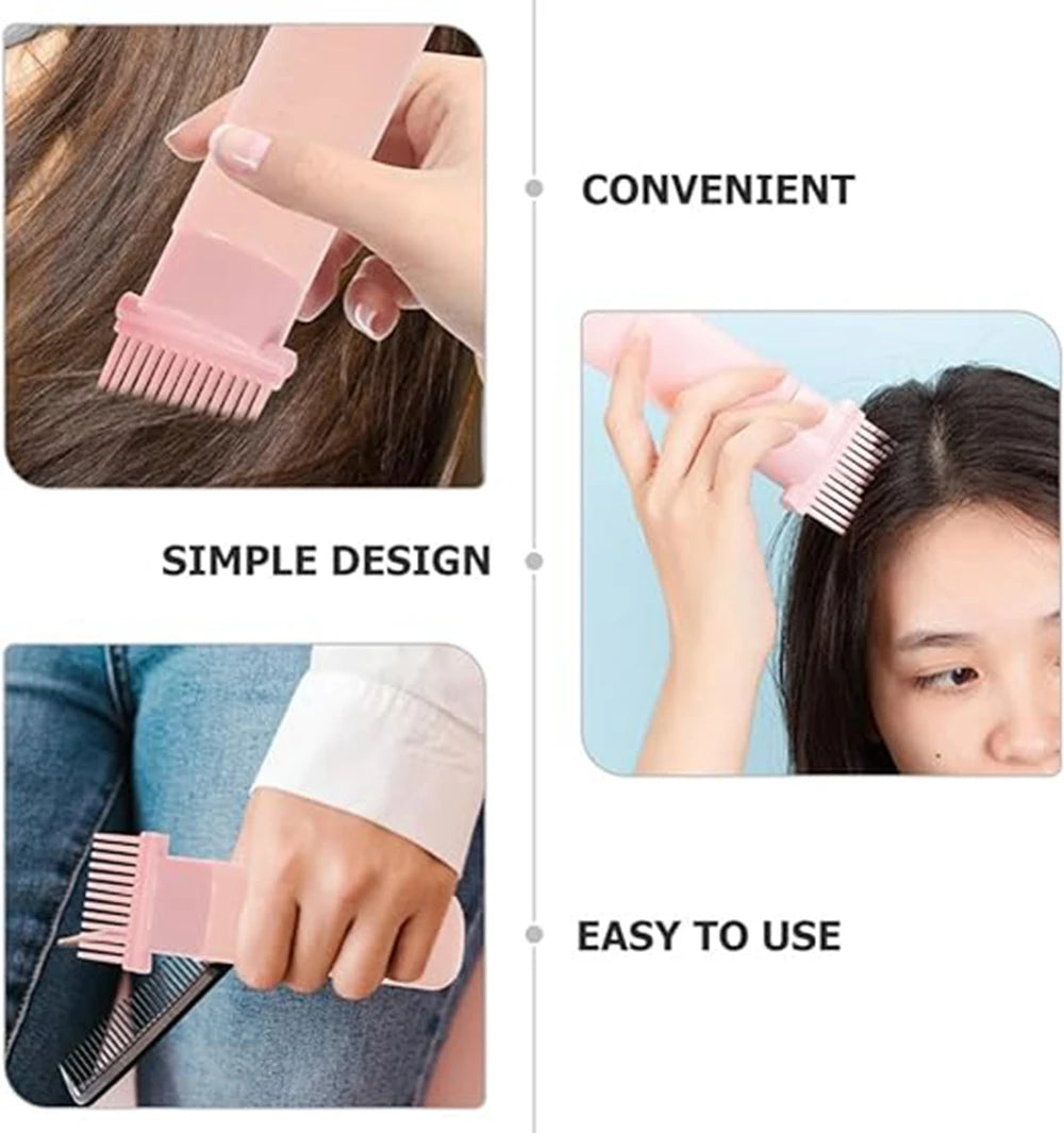 New Hair Dye Bottle Shampoo Hair Coloring Dyestuff Applicator Bottle with Comb Teeth Hair Dye Bottle Applicator Hair Coloring To