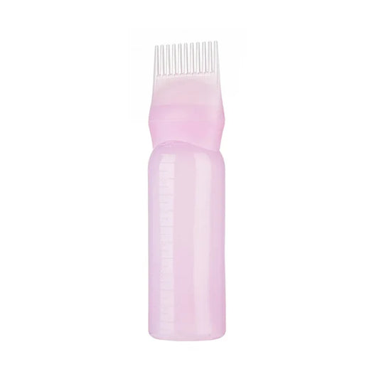 New Hair Dye Bottle Shampoo Hair Coloring Dyestuff Applicator Bottle with Comb Teeth Hair Dye Bottle Applicator Hair Coloring To