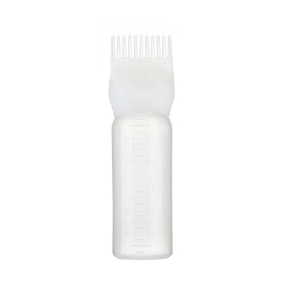 New Hair Dye Bottle Shampoo Hair Coloring Dyestuff Applicator Bottle with Comb Teeth Hair Dye Bottle Applicator Hair Coloring To