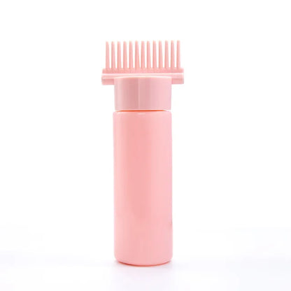 New Hair Dye Bottle Shampoo Hair Coloring Dyestuff Applicator Bottle with Comb Teeth Hair Dye Bottle Applicator Hair Coloring To